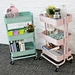 steel kitchen cart