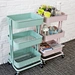 steel kitchen cart