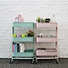 steel kitchen cart